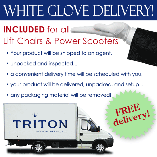 FREE white glove delivery