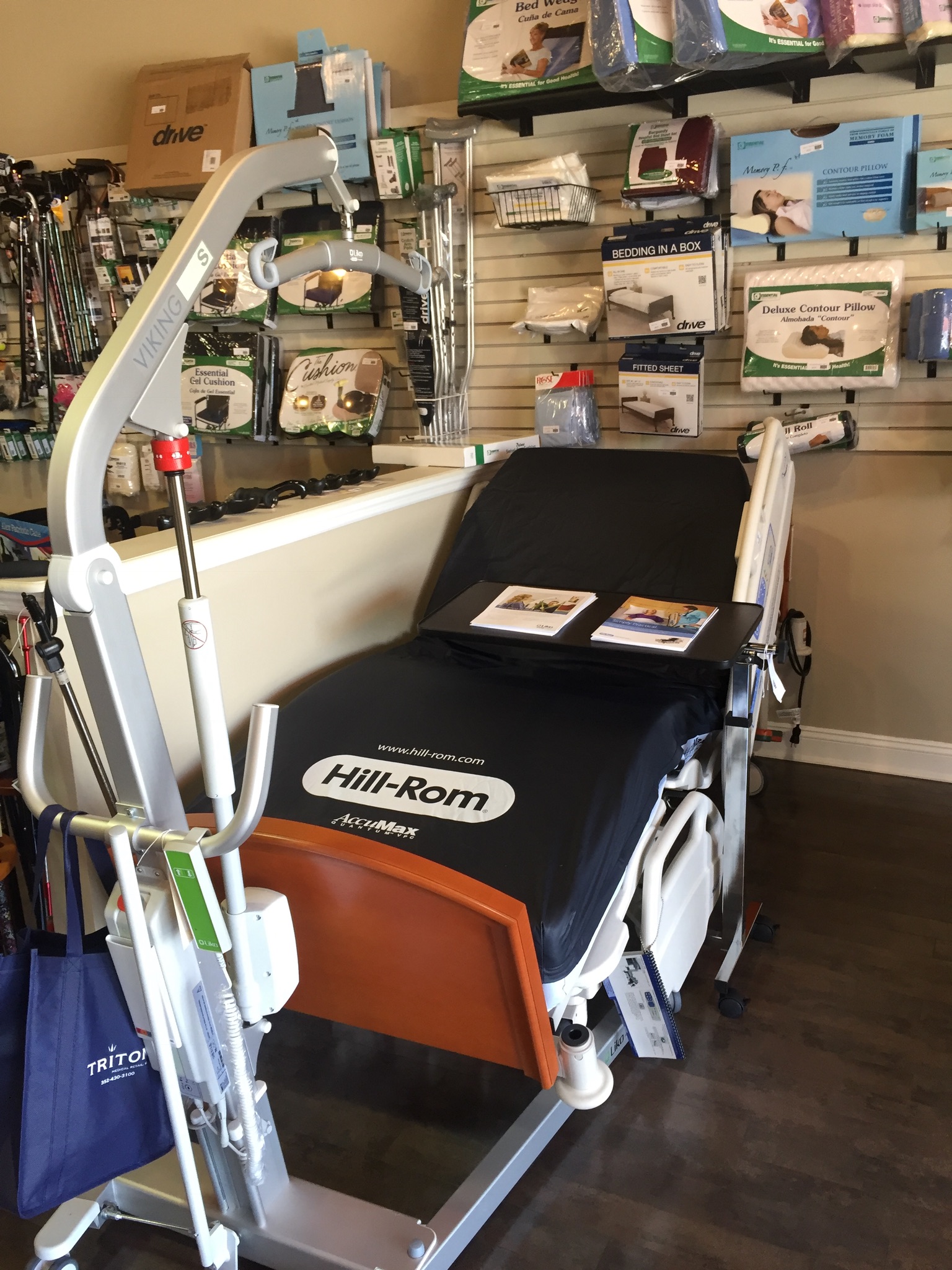 Hospital Beds and Patient Lifts for Comfort and Security at Home